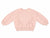 Zara Baby Girl's Dusty Pink With A Heart Sweatshirt | Zara in Lebanon