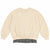 Zara Girl's Off White With Distinct Black And White Striped Lining Sweatshirt | Zara in Lebanon