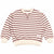 Zara Baby Girl's Cream Striped Lining Sweatshirt | Zara in Lebanon