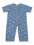Zara Boy's Blue With Apples Printed Short Sleeve Overall | Zara in Lebanon