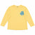 Zara Boy's Yellow "The World Is Waiting To Discover You " Long Sleeve Blouse | Zara in Lebanon