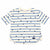 Zara Baby Boy's Off White/Striped Blue T-Shirt | Zara in Lebanon
