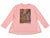 Zara Girl's Light Pink Graphic Printed Long Sleeve Blouse | Zara in Lebanon