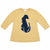 Zara Baby Boy's Beige With A Blue Printed Front Panel Long Sleeve Blouse | Zara in Lebanon