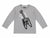 Zara Baby Boy's Light Grey An Electric Guitar Printed Long Sleeve Blouse | Zara in Lebanon