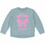 Zara Girl's Light Aqua With Butterfly Printed Sleeve Blouse | Zara in Lebanon