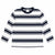 Zara Boy's White/Black Striped Cotton With Crew Neck Blouse | Zara in Lebanon