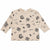 Zara Boy's Light Brown With Cameras Printed Blouse | Zara in Lebanon