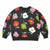 Zara Girl's Dark Grey Flowers Printed Sweatshirts | Zara in Lebanon