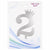 SD Silver Decorative Crown Details Acrylic Number 2 Cake Topper | SD in Lebanon