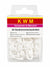 KWM 20 Pack White Plastic Curtain Rollers | KWM in Lebanon