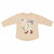 Zara Girl's Light Beige Duck "Peace & Calm " Long-Sleeve Blouse | Zara in Lebanon