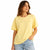 Tommy Hilfiger Women's Yellow Classic Logo Crew-Neck T-Shirt |Tommy Hilfiger In Lebanon