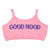 Zara Girl's Pink "Good Mood " Crop Top | Zara in Lebanon