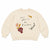 Zara Girl's Beige With A French Slogan and Botanical Print Sweatshirt | Zara in Lebanon