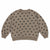 Zara Baby Girl's Greige Dotted Black Sweatshirt | Zara in Lebanon