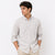 Sinsay Men's Light Grey & White Striped Slim Fit Shirt | Sinsay In Lebanon