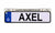 Albatros Decorative Sign "AXEL " Printed Mini Plate | Albatros in Lebanon
