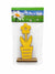 SD Yellow Glitter Wooden Flower Pot Decoration | SD in Lebanon