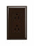 SD Dark Brown Speed Box Receptacle Older Outlet | SD in Lebanon