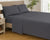 Selenia Dark Grey Flat Bed Sheet 270X160| Selenia in Lebanon