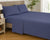 Selenia Blue Flat Bed Sheet "155x270 WXL" | Selenia in Lebanon