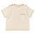 Zara Baby Boy's White Beige Striped T-Shirt | Zara in Lebanon