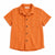 Cat & Jack Boy's Orange Short Sleeve Solid Seersucker Button-Down Shirt | Cat & Jack In Lebanon