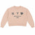 Zara Girl's Light Pink " N Y heart " Printed Sweatshirt |Zara In Lebanon