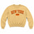 Zara Boy's Mustard "New York" Printed Sweatshirt |Zara In Lebanon