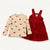 Cat & Jack Baby Girl Floral Ribbed Long-Sleeve Top and Red Velvet Dress Set | Cat & Jack in Lebanon