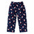 Wondershop Baby Girl's Navy Santa Print Microfleece Holiday Matching Family Pajama Pants | Wondershop in Lebanon