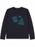 Emporio Armani Women's Navy Long Sleeve Blouse | Emporio Armani in Lebanon