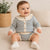 Cloud Island Baby Girl's Beige & Blue Knitted Set|Cloud Island In Lebanon
