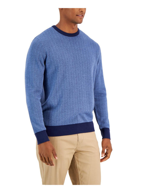 Club Room Men's Blue Sweater ABF456(od33)