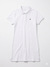 Lee Women's White Polo Neck Short Sleeve Dress | Lee In Lebanon