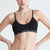 Calvin Klein Women's Black Naturals Seamless Logo Band Bra