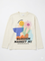 Zara Girl's Off White Printed Sweatshirt | Zara In Lebanon