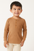 POMPdeLUX Boy's Dusty Rose Long Sleeve Blouse | POMPdeLUX in Lebanon