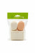 Rice Shape Face Sponge 2 pcs