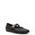 Dolce Vita Women's Black Mauryce Buckle Flats