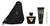 Guess Noir black travel set with bag, perfume, and other products on a white background