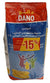 Dano milk powder package with promotional offer on a white background