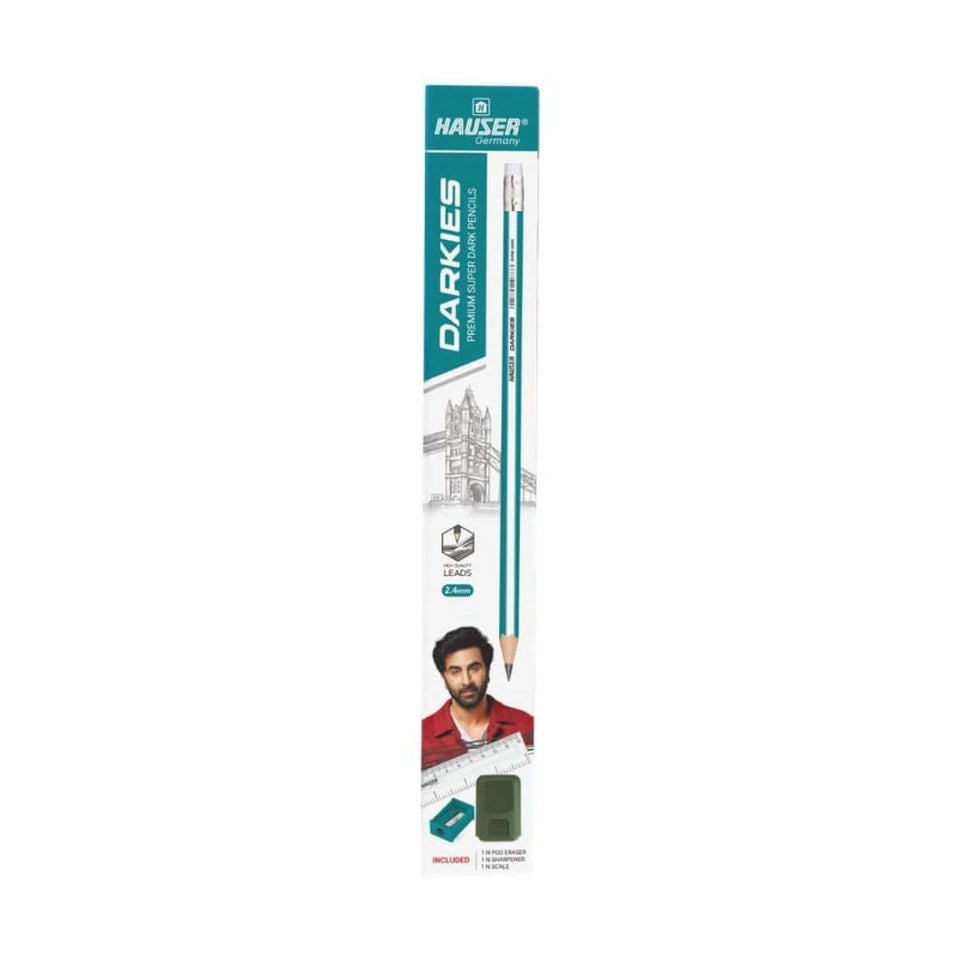 Hauser Darkies Premium Super Dark Pencils HA-1008
