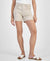 Dollhouse Women's Beige High-Rise Frayed Short | Dollhouse In Lebanon