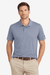 Reebok Men's Vintage Blue Short Sleeve Performance Training Polo T-Shirt | Reebok in Lebanon