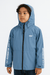 Reserved Boy's Blue Hooded Brand Logo Jacket | Reserved In Lebanon