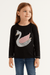 S.Oliver Girl's Black Long-Sleeve Blouse |S.Oliver in Lebanon
