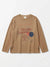 Zara Boy's Brown Printed Blouse | Zara In Lebanon