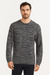 Redefined Rebel Men's Gray Striped Crew Neck Long Sleeve Blouse | Rebel In Lebanon